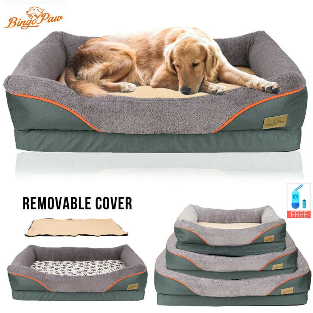 Heavy-Duty Orthopedic Waterproof Dog Bed (L-XL)