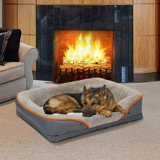 Heavy-Duty Orthopedic Waterproof Dog Bed (L-XL)