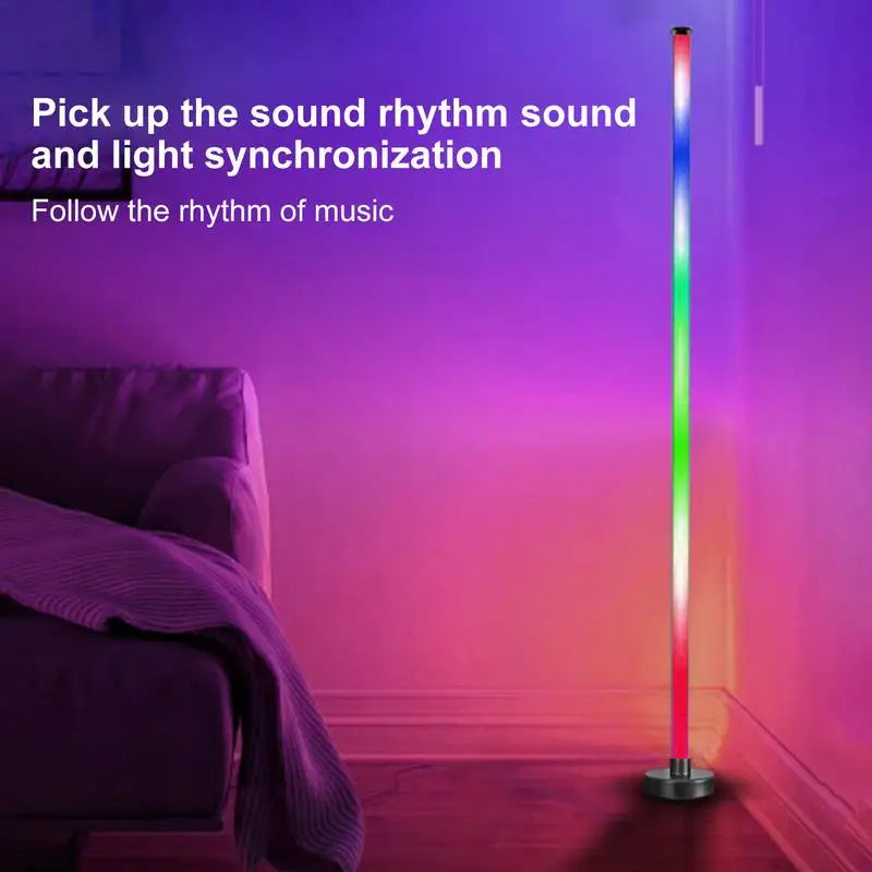 RGB Floor Lamp with Music Sync – 10W LED, App & Remote Control