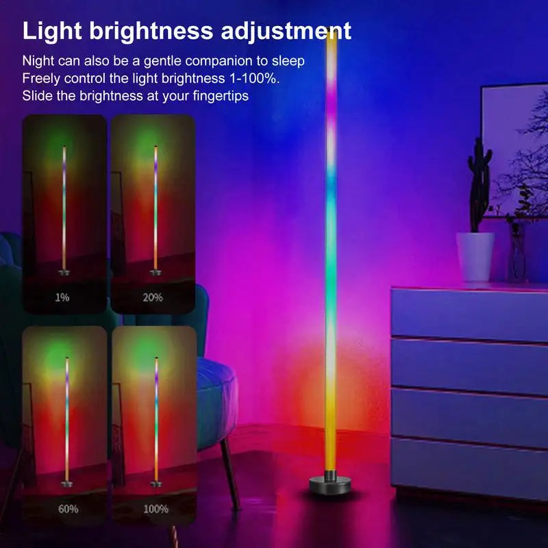 RGB Floor Lamp with Music Sync – 10W LED, App & Remote Control