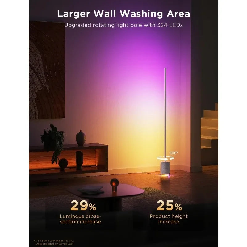 HOME Floor Glow – LED Lamp with Speaker & Calming White Noise