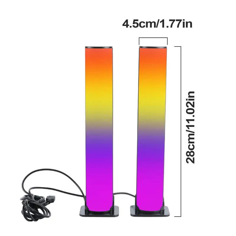 LED Ambient Light Bar – Voice-Controlled Desk Lamp for PC & Entertainment
