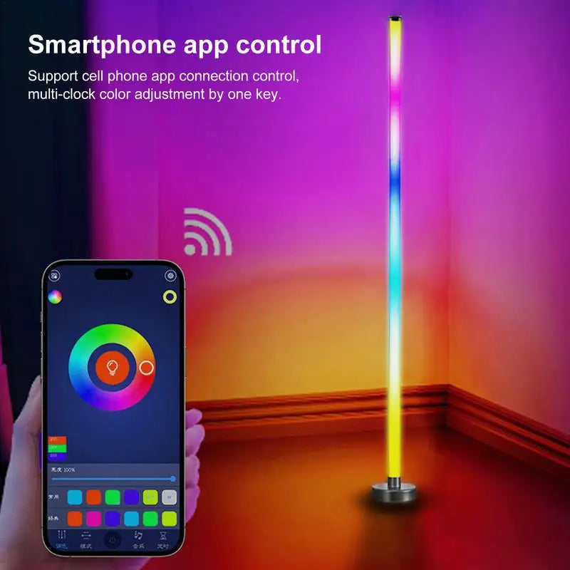 RGB Floor Lamp with Music Sync – 10W LED, App & Remote Control