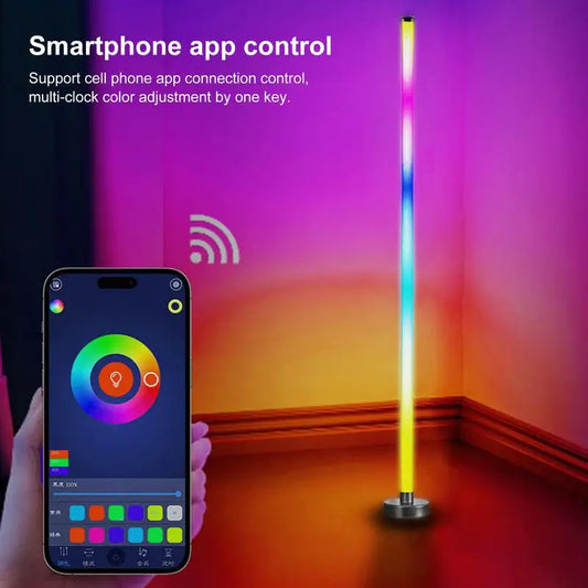 RGB Floor Lamp with Music Sync – 10W LED, App & Remote Control