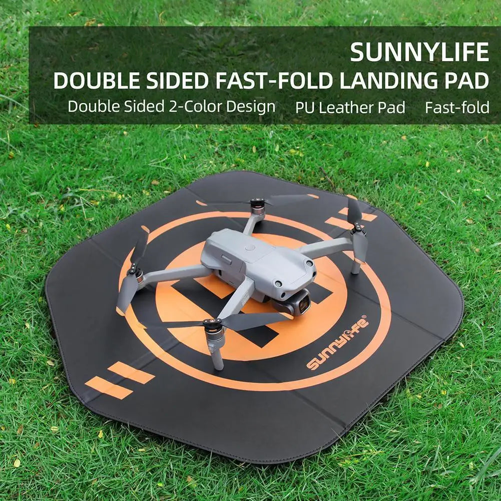 55cm Foldable Drone Landing Pad: Double-Sided for DJI Mavic, Air, Phantom