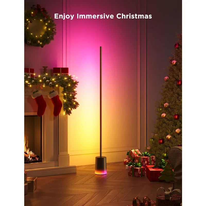 Govee Floor Lamp 2, RGBIC LED with Matter, Alexa Control, 1725lm Music Sync Corner Lamp