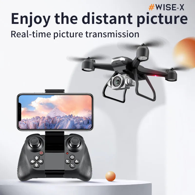 4DRC V14 Drone: 4K HD Dual Camera, 6K Wi-Fi FPV, Height Hold, Mini Quadcopter