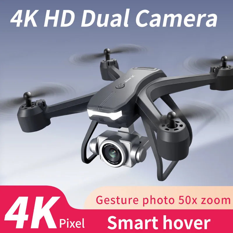 4DRC V14 Drone: 4K HD Dual Camera, 6K Wi-Fi FPV, Height Hold, Mini Quadcopter