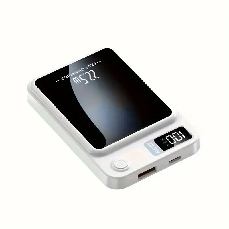5000mAh Magnetic Wireless Power Bank, 22.5W/20W Fast Charging for iPhone & Android