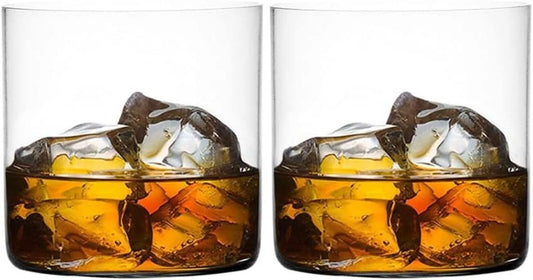 Whiskey Glass Set of 4 – 15.1 oz Old Fashioned, Dishwasher Safe for Bar Use