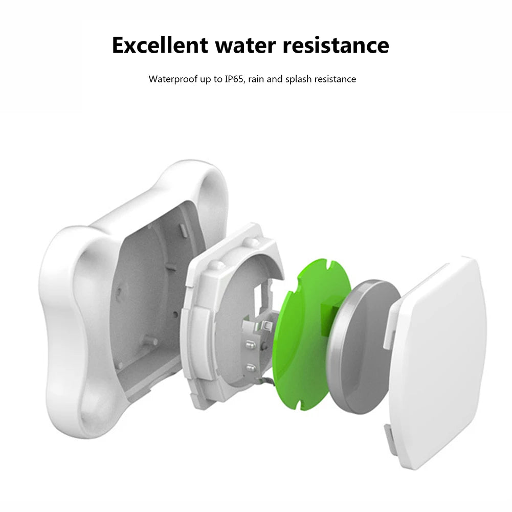 GPS Smart Waterproof Pet Tracker for Dogs and Cats - Anti-Lost Bluetooth Collar