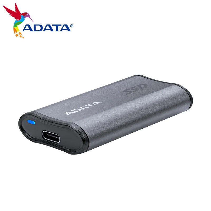 ADATA SE880 2000MB/s USB 3.2 Type C Portable SSD, Mini External Hard Drive