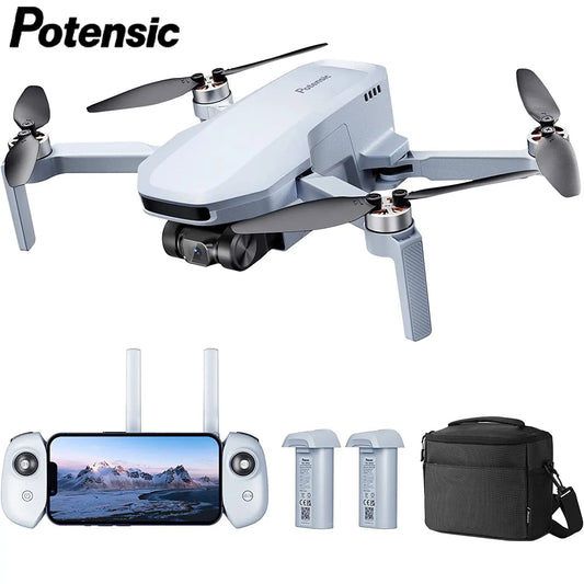 Potensic C0 4K GPS Drone with Single Axis Gimbal, Max 4-KM, Under 249g – ATOM SE for Adults & Beginners