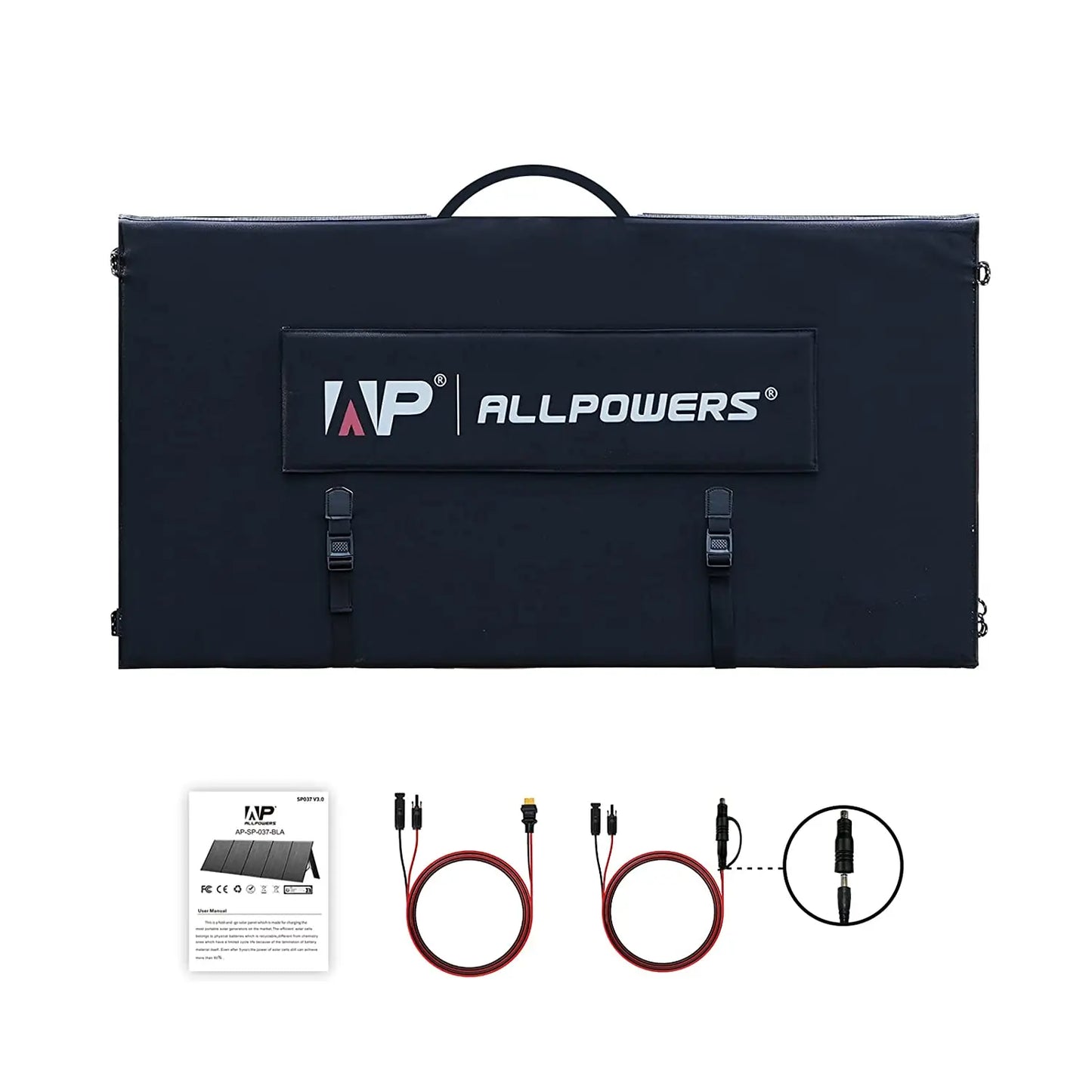 ALLPOWERS Portable Waterproof Solar Charger – 400W/200W/140W/100W/60W for Camping, RV, Garden, Roof